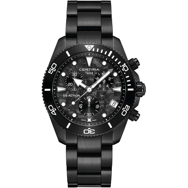 Amazon.com: Certina, Mens, DS Action Diver 43mm Powermatic 80