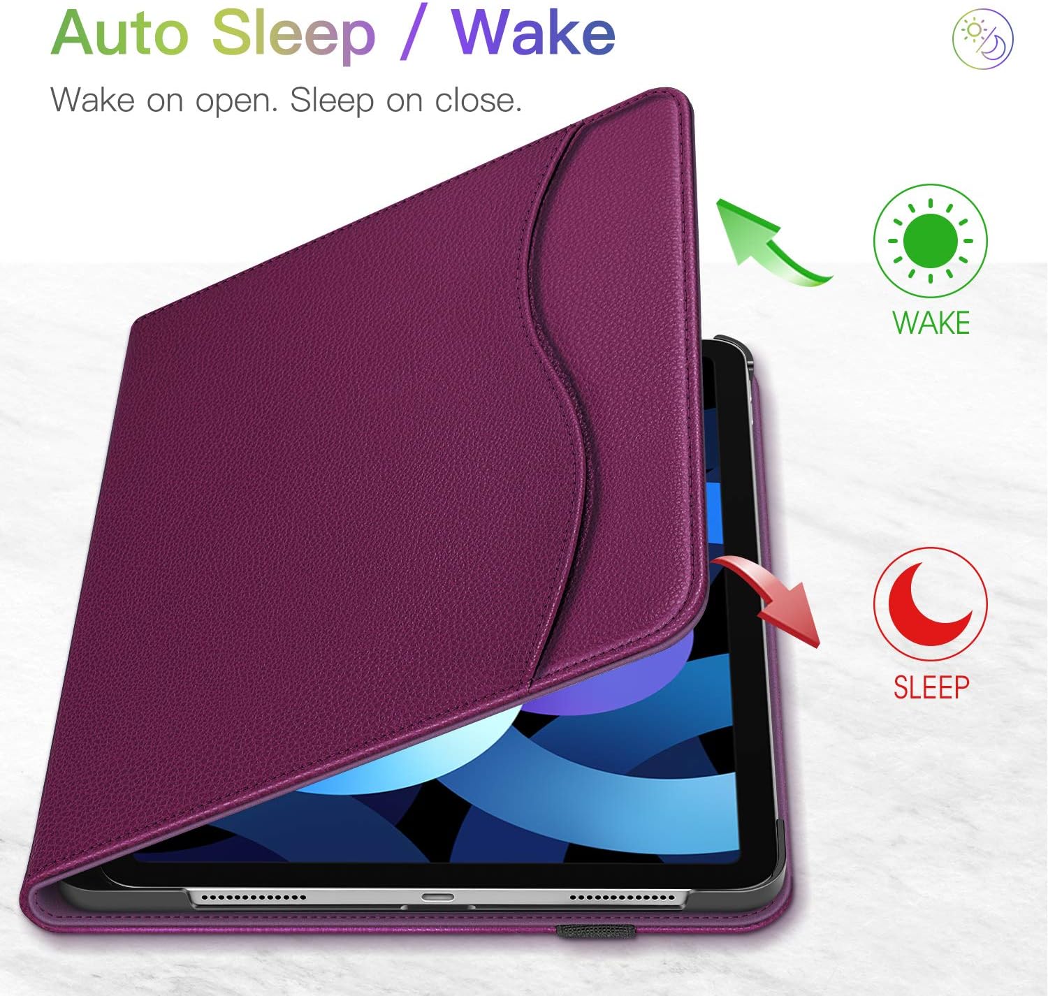 FINTIE Case for iPad Air 11 Inch M4 (2026)/M3 (2025)/M2 (2024), iPad Air 5th Generation (2022) 10.9 Inch - Image 4