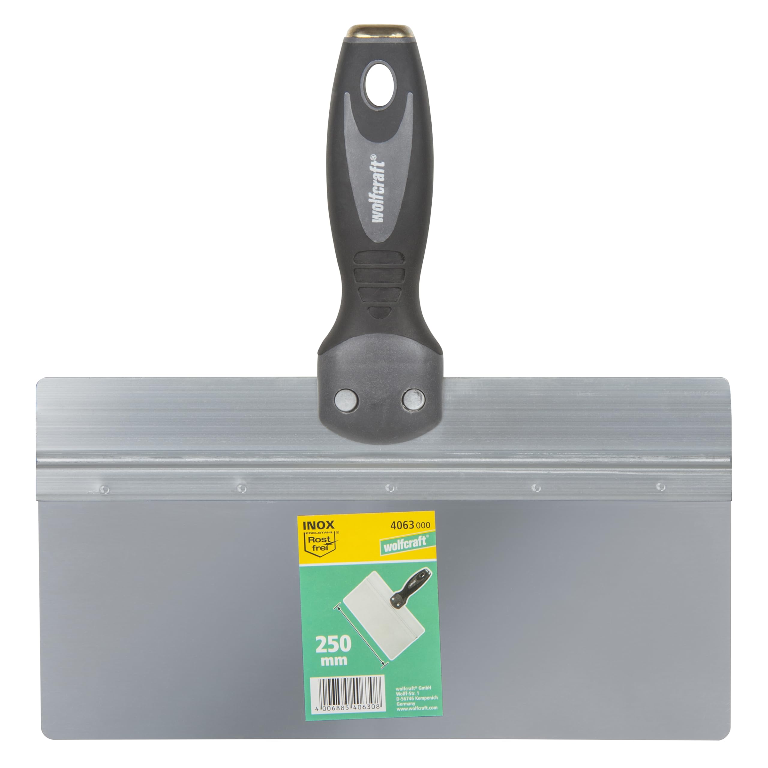 wolfcraft Surface Scraper, 250 mm I 4063000 I for Professional Filling
