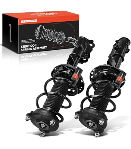 A-Premium Front Pair (2) Complete Strut And Coil Spring Assembly Compatible With Hyundai Elantra GT 2014 2015 2016 2017, Driver And Passenger Side