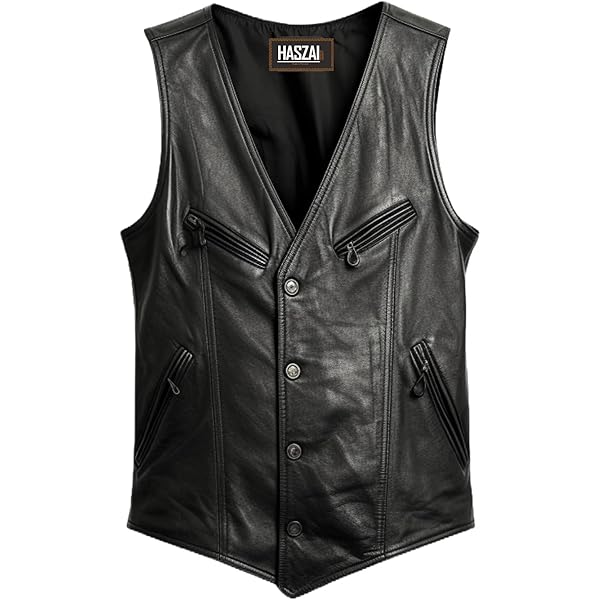 ジャケット・アウター ltaly sheep and goat skin leather vest Derisitesi 100% Lamb Leather Vest, Brown Leather Vest, Soft
