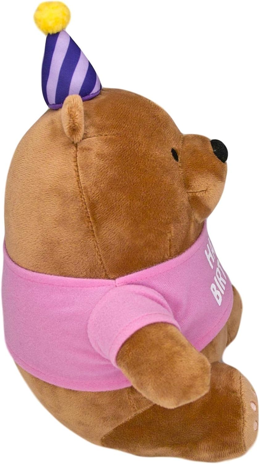 We Bare Bears Happy Birthday Plush Gift Cartoon Character Stuffed Animals Teddy Bear (Grizzly): Toys & Games