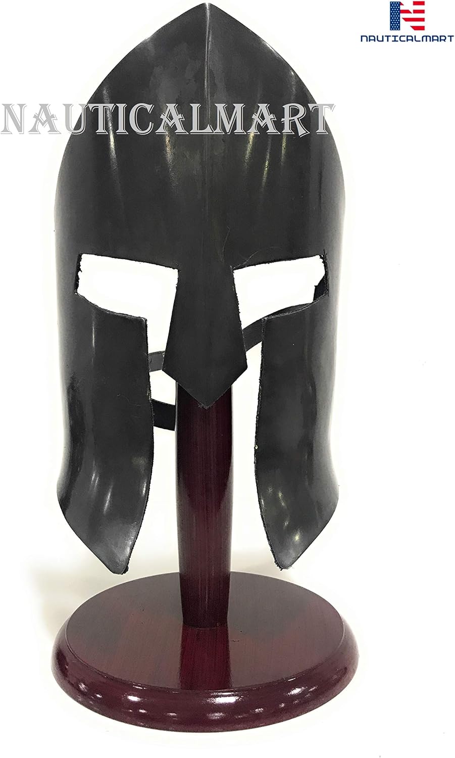 NauticalMart Armour Helmet Ancient 300 Spartan Costume - Antique Finish : Sports & Outdoors