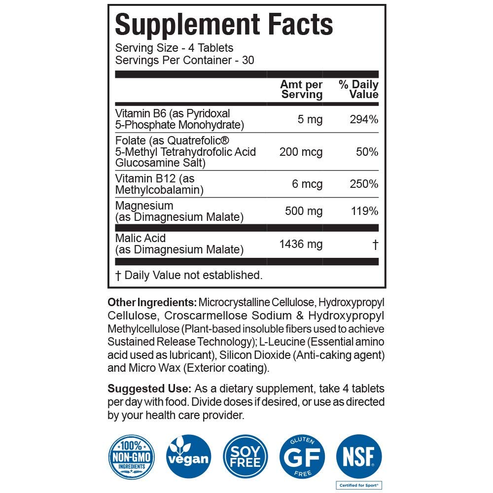 MagSRT Magnesium Malate Supplement (Jigsaw Magnesium w/SRT) Premium