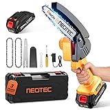 Mini Chainsaw Cordless 6-inch, NEOTEC Handheld
