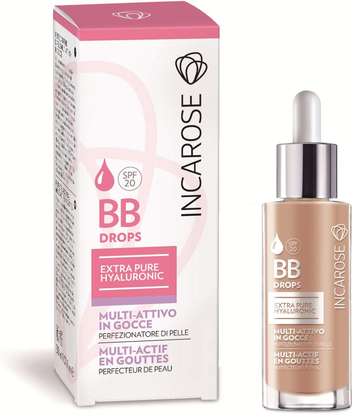 INCAROSE SPF20 EPH BB Drops, Light,DIVDI542