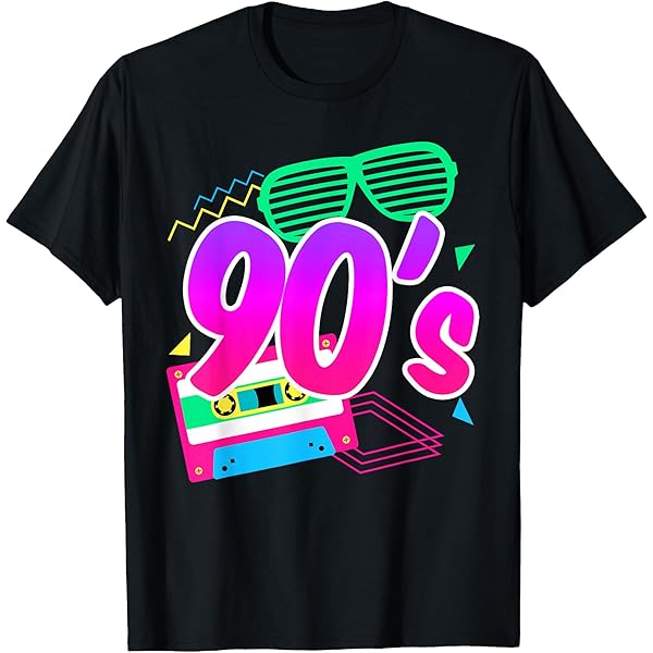 Amazon.com: 90's Vibes 1990 Vintage Nineties Party 1990s T