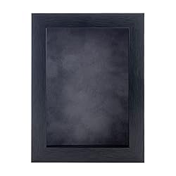 24x36 Shadow Box Frame Charcoal Gray Wood | with a