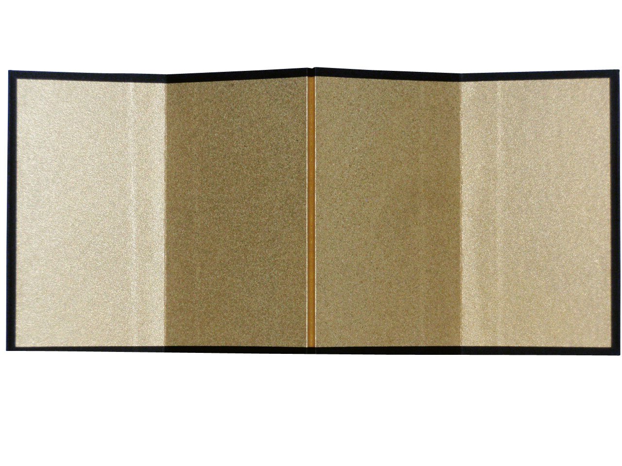 ミニ 金屏風 (艶消洋金押) 四曲 Ｈ120ｘＷ270商品画像