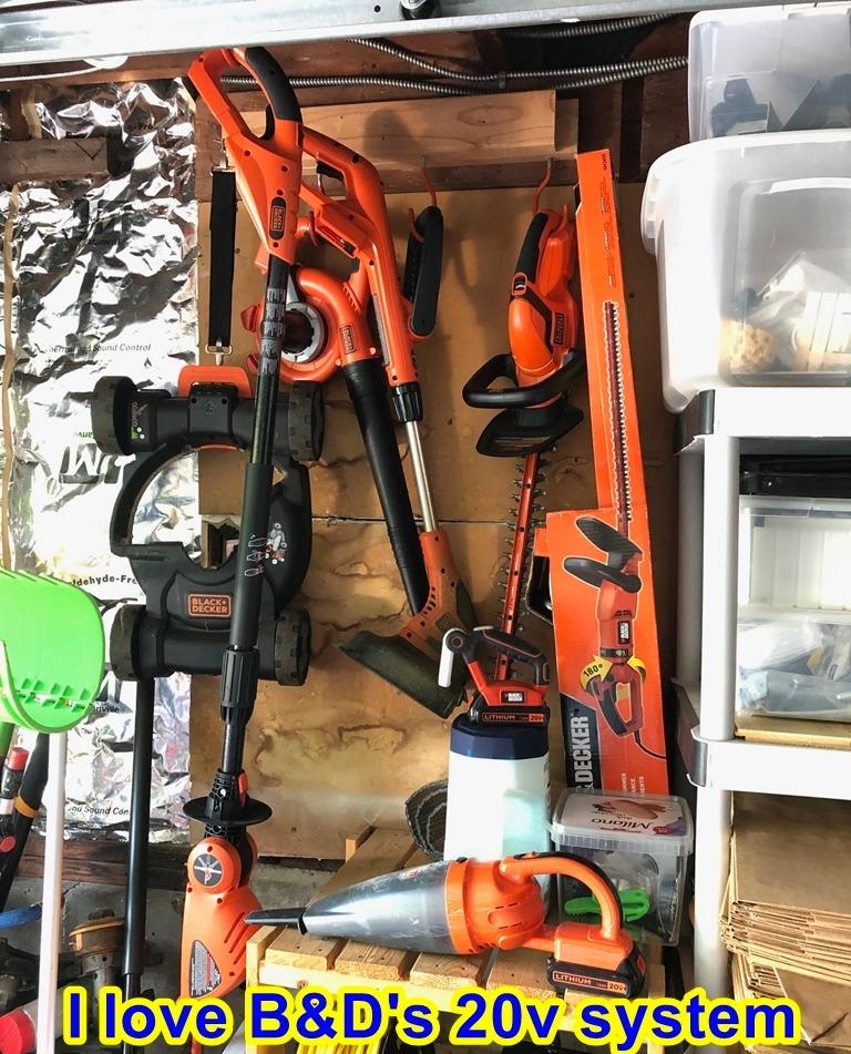 28/mo Finance BLACK+DECKER Cordless Lawn Mower, String Trimmer