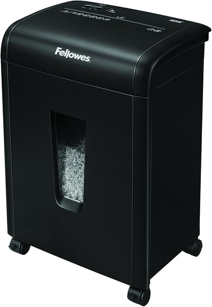 Fellowes 62MC 10Sheet MicroCut Home and Office Paper Shredder with