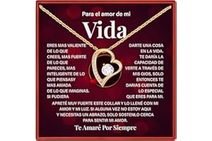 JEWELAYER Collar Para El Amor De Mi Vida, Regalo Para Mi Esposa O Novia, To My Soulmate Necklace For Women, Símbolo De Amor Eterno