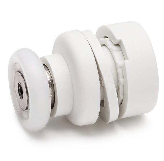 4 x Shower Door Rollers/Roller/Wheels/Runners Small Wheel Diameter 17mm