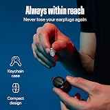 Alpine PartyPlug Pro Ear Plugs 21dB High Fidelity for Concerts Black view 9