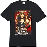 The Boys Queen Maeve Vought Poster Superhero TV Show Comfort Colors Adult Heavyweight T-Shirt