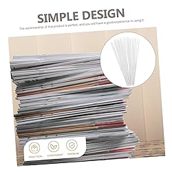 NUOBESTY 25pcs Metal Hanging File Bars Document