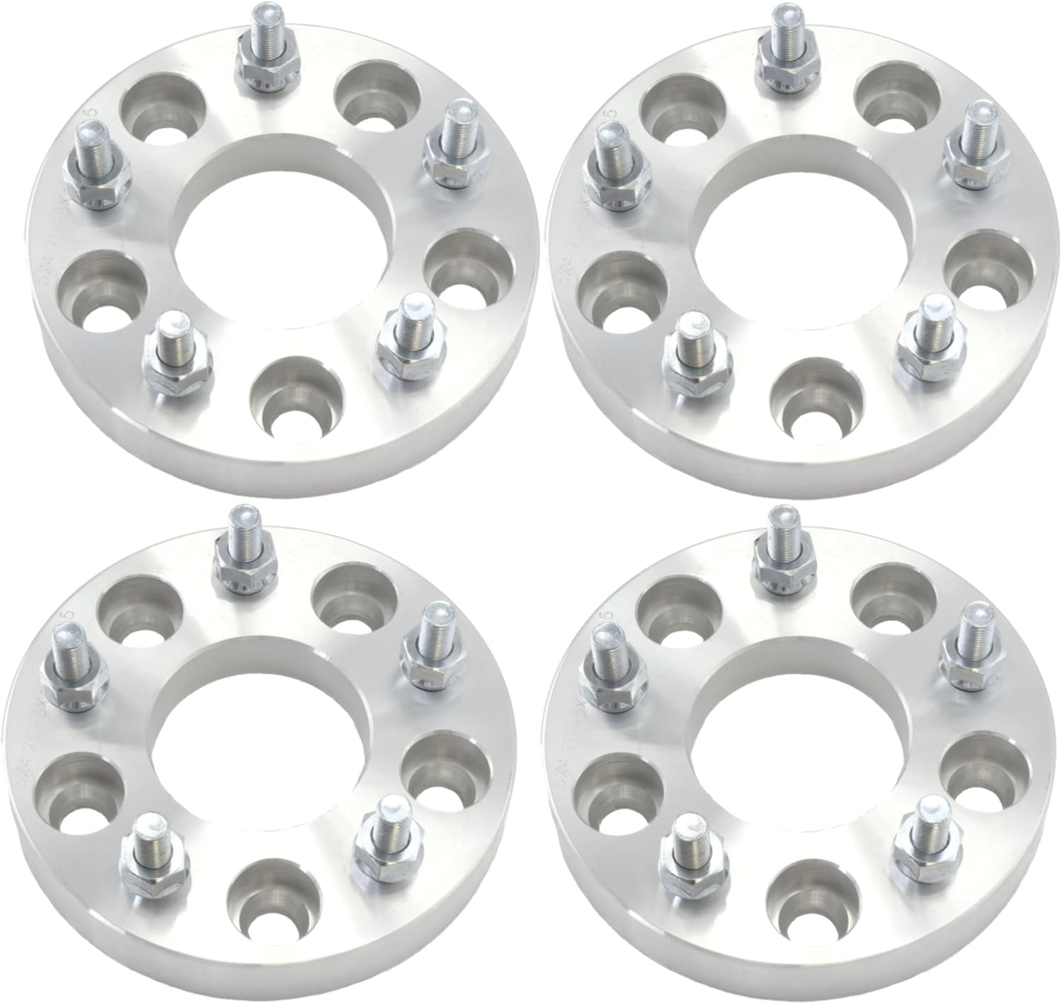 Customadeonly 2 Pieces 1 25mm Hub Centric Wheel Spacers Adapters Bolt Pattern 5x115 Center Bore