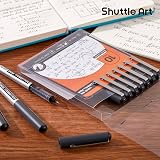 Shuttle Art Rollerball Pens 10 Pack 0.5mm Extra Fine Black Ink view 7