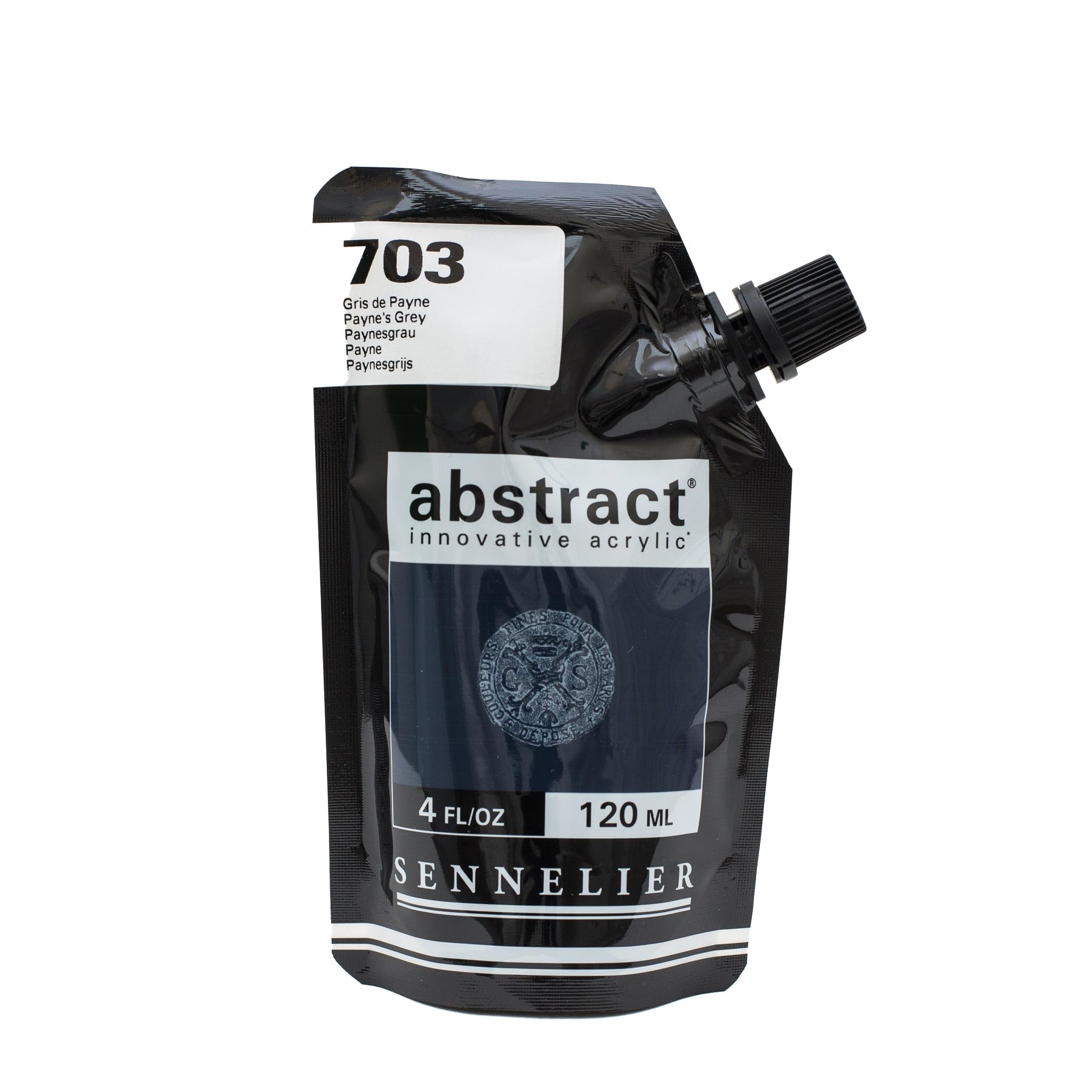 Sennelier Abstract Acrylic 120ml Satin Payne's Grey