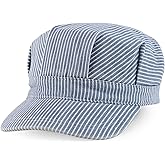 Armycrew Classic Cotton Train Engineer Conductor Adjustable Cap