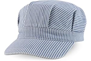 Armycrew Classic Cotton Train Engineer Conductor Adjustable Cap