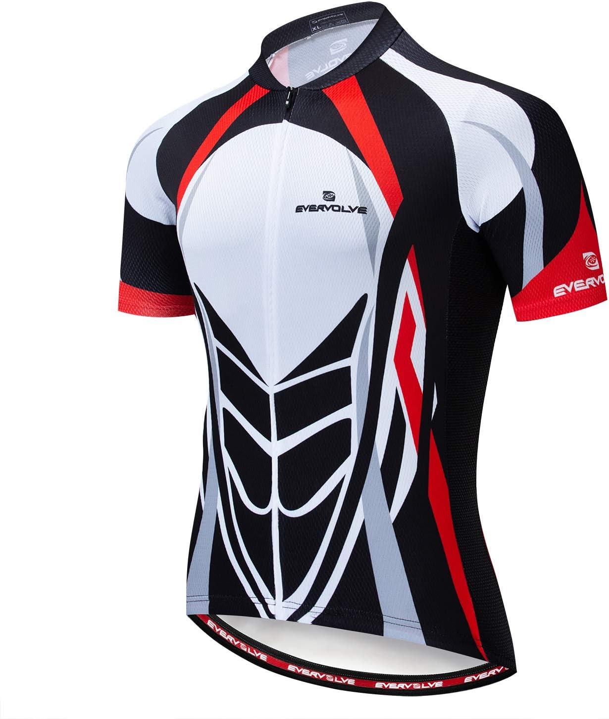 Evervolve Men's Cycling Jersey Short Sleeve Bike Top Road Bicycle Shirts