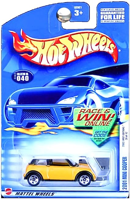 hot wheels 2001 mini cooper