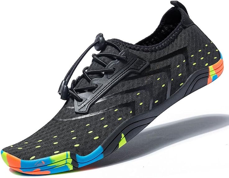 FEIFAN Men Women Water Shoes Quick Dry Adult Beach Swim