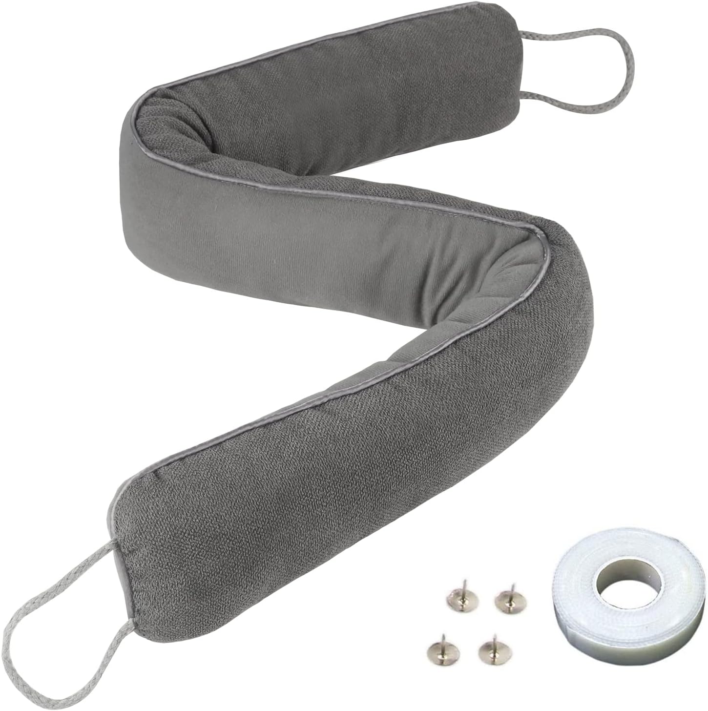 Draft Stoppers - Heavy-Duty Door Draft Stopper 36 Inches, Under Door Noise Blocker Energy Saving, Front Door Insulation Draft Guard Wheaterproof Strip for Doors & Windows