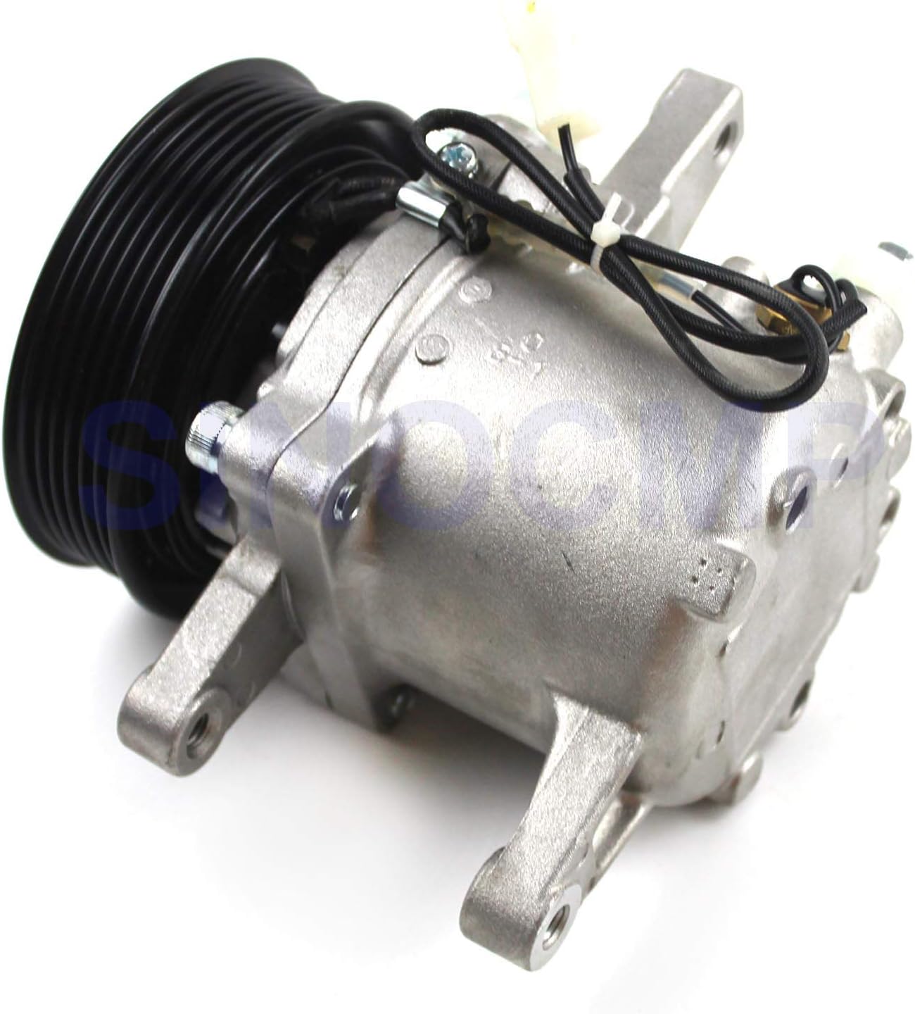 3P999-00620 SVO7E Air Conditioning Compressor - SINOCMP A/C Compressor Clutch Assy for Kubota M135GX GXDTC M136 SV07E, 3 Month Warranty
