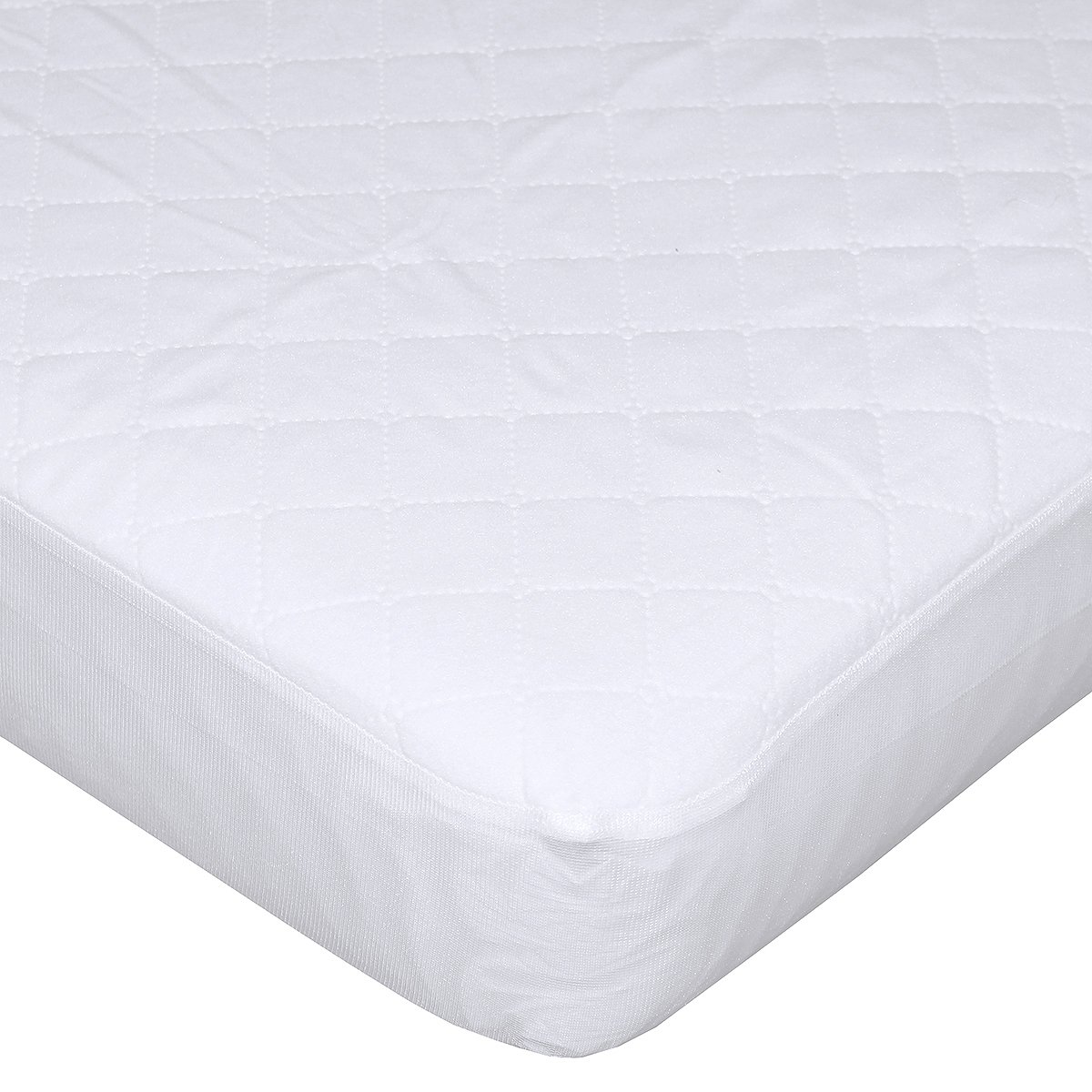 carter's keep me dry fitted quilted crib pad