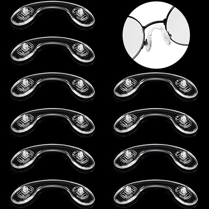 Produktbild von Youning Nasensteg-Pads Antibeschlag-Nasenbrücke Verhindern Sie Das Beschlagen Der Brille Den Nasenclip Nebelfreies Zubehör Nasen-Stützklammer Nasenbügel Anti-Nebel Bei Kaltem Wetter (B-10PCS