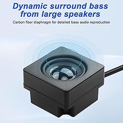 XMSJSIY Mini Computer Speaker for Desktop PC 3.5mm