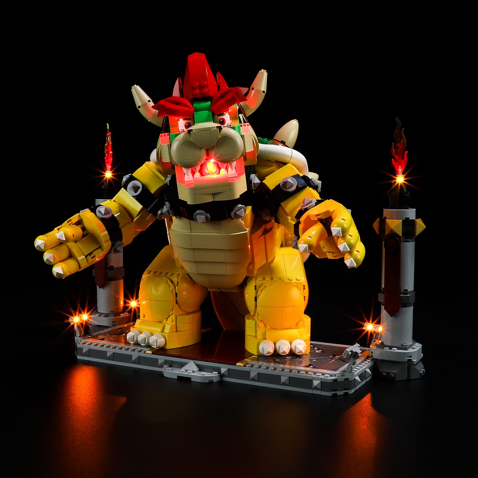 LIGHTAILING Light For Lego-71411 The Mighty-Bowser - Led Lighting Kit Compatible With Lego Building Blocks Model - NOT Included The Model Set