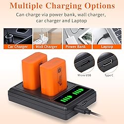 Pickle Power NP-FW50 Battery and LED Display