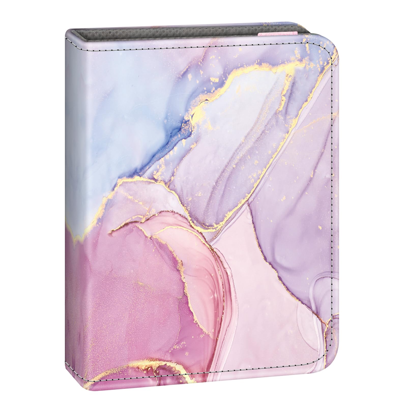 Photo 1 of Fintie Instax Mini Photo Album for 2x3-Inch Film - 104 Pockets Small Albums for Fujifilm Instax Mini 12/11/99/40/7+/EVO/LiPlay/Link 3-2-1 Instant Camera/Polaroid Hi-Print Printer, Dreamy Marble
