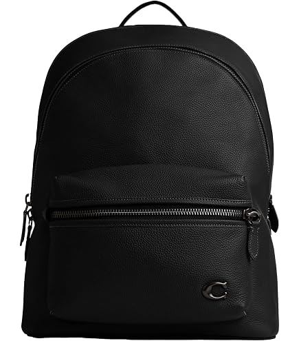 Amazon.com: COACH Kisslock Frame Backpack, B4/Black One Size
