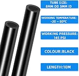 ERGAOBOY Polyurethane Air Hose 8mm OD 5mm ID 10M with 14 Connectors view 2