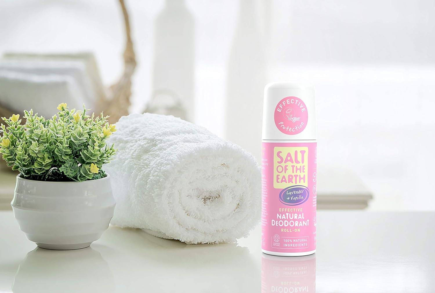 Salt of the Earth, Natural Deodorant Roll On, Lavender & Vanilla, Vegan Formula with Effective Long-Lasting Protection - Image 4