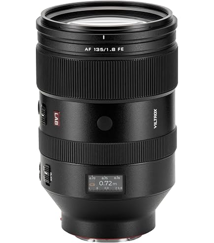 Samyang 135mm F1.8 Full Frame Auto Focus Telephoto Lens for Sony E