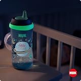 NUK Kiddy Cup Night Toddler Cup 300 ml Blue Glow in the Dark Leak-Proof view 5