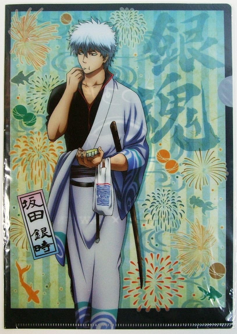 Amazon 劇場版 銀魂 クリアファイル ローソン限定オリジナル 坂田銀時 アニメ 萌えグッズ 通販