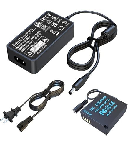 新品　未使用品　パナソニック ACアダプター ルミックス DMW-AC7 Amazon.com: Panasonic DMW-AC7 Adapter : Electronics