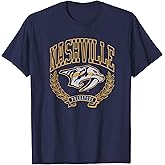 Nashville Predators Vintage Victory Navy Officially Licensed T-Shirt