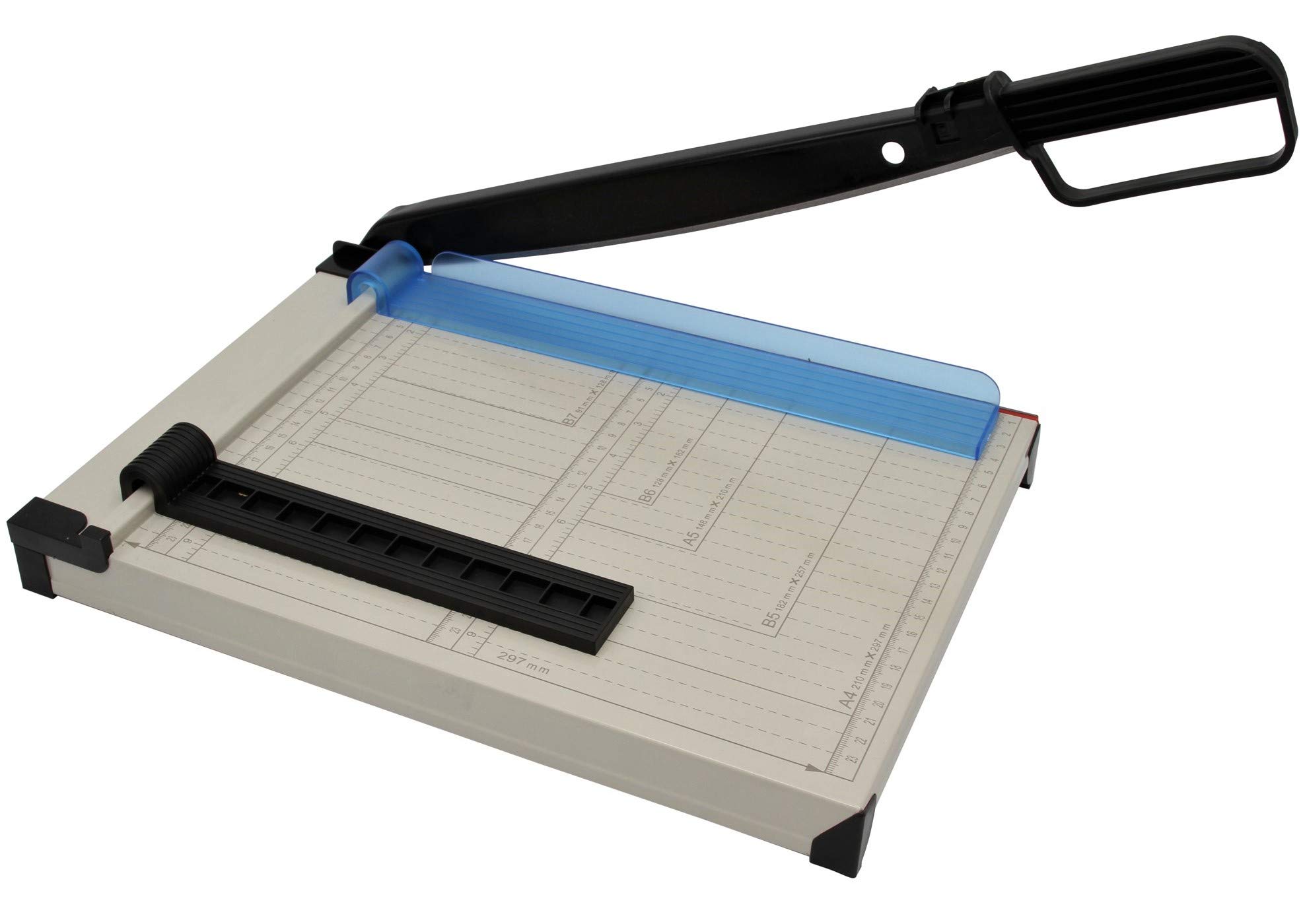 Snyderline Lever Cutter A4 Compact Metal Paper Cutter Cutting Machine Paper Photo Cardboard up to 200 g/m² and Paper up to 8 Sheets in 80 g/m²