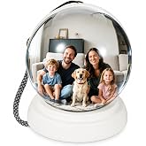 Audiqore Memory Orb Photo &amp; Video Player, USB Upload, 2.7-Inch Screen | > sphere digital picture frame keepsake remembrance family wedding anniversary birthday pet memorial tabletop memento