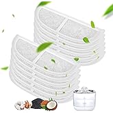 Cat Water Fountain Filter,Cat Fountain Filter Replacement Filters for Eufy 3L/105oz Stainless Steel Pet Water Fountain,4 Pack Pet Fountain Filter Replacement