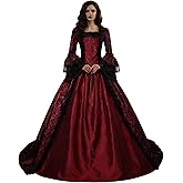 CountryWomen 18th Century Women's Rococo Ball Gown Victorian Masquerade Theme Costumes