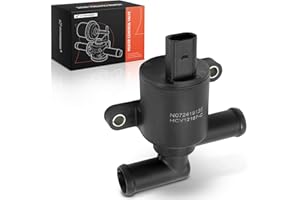 A-Premium Heater Control Valve Compatible with Volkswagen, Audi & Bentley Models - Golf, Tiguan, GTI, Golf Alltrack, Golf Spo