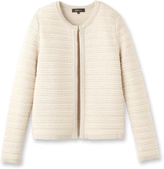 Amazon リフレクト Reflect ミックスニットカーディガン 10138504